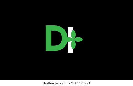 Leaf Logo Inicial Verde Naturaleza