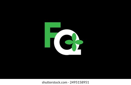 Leaf Logo Inicial Verde Naturaleza