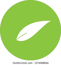 Leaf logo, leaves of trees nature logo