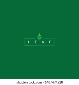 leaf logo with a line accent makes this design. unique, modern,elegant.
 
