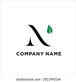 Leaf Logo N High Res Stock Images