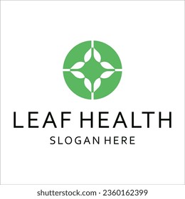 Leaf Logo Natural Health Stock Vector (Royalty Free)