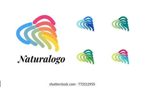 Leaf Logo. natural and modern symbol for brand or symbol. EPS and jped high resolution included