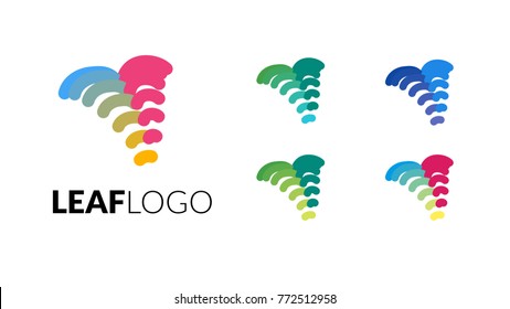 Leaf Logo. natural and modern symbol for brand or symbol. EPS and jped high resolution included