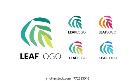 Leaf Logo. natural and modern symbol for brand or symbol. EPS and jped high resolution included
