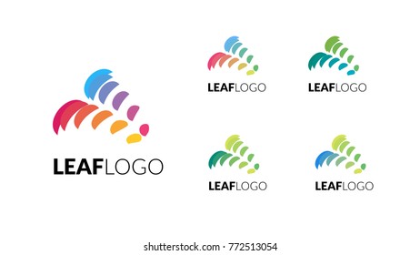 Leaf Logo. natural and modern symbol for brand or symbol. EPS and jped high resolution included