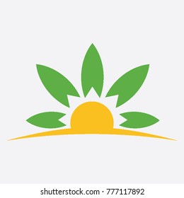 leaf logo nature