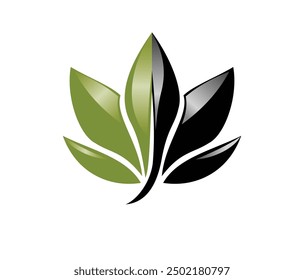 leaf logo, nature logo, greenery logo , logos