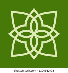 leaf logo. Nature icon. ecology symbol. vector eps 08.