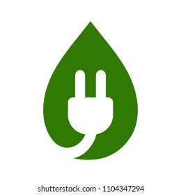 leaf logo. Nature icon. ecology symbol. vector eps 08.