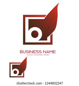 Leaf logo. nature. natural leaf. initials O letter,health logo templates, vector logos for business corporate ,element,nature, leaf illustration
