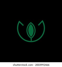 leaf logo new design art