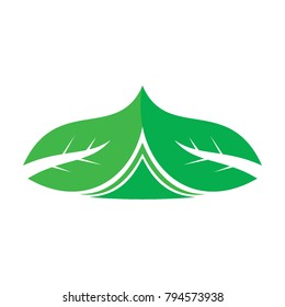 leaf logo organic