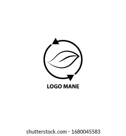 leaf logo and recycled black.
general logo
