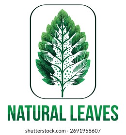 The leaf logo represents growth, renewal, and a deep connection to nature.