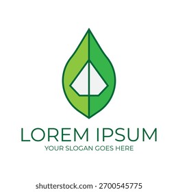 O logótipo da folha representa a renovação do crescimento e uma profunda ligação à natureza.