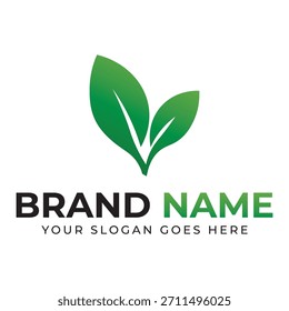 The leaf logo represents growth renewal and a deep connection to nature
