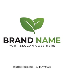 The leaf logo represents growth renewal and a deep connection to nature