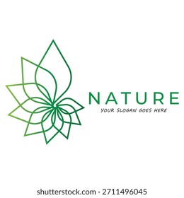 El logotipo de la hoja representa la Renovación del crecimiento y una conexión profunda con la naturaleza