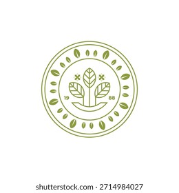 El logotipo de la hoja representa la Renovación del crecimiento y una conexión profunda con la naturaleza