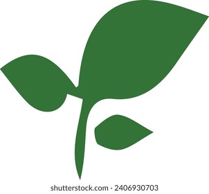 leaf logo royalty vector image