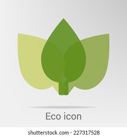 Leaf logo, seasonal autumn concept, branding logotype design