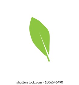 diseño de ilustración de material del logotipo de la hoja