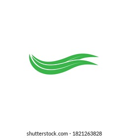 leaf logo stock illustration design