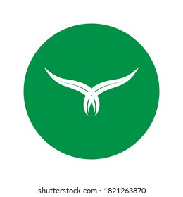 leaf logo stock illustration design