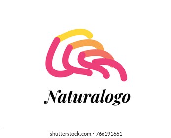 Leaf logo, suitable for hotel branding, inn, spa, or natural business. Vector and jpeg file ready.