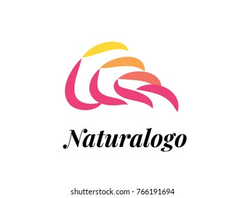 Leaf logo, suitable for hotel branding, inn, spa, or natural business. Vector and jpeg file ready.