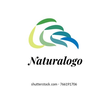 Leaf logo, suitable for hotel branding, inn, spa, or natural business. Vector and jpeg file ready.