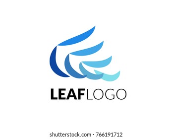 Leaf logo, suitable for hotel branding, inn, spa, or natural business. Vector and jpeg file ready.