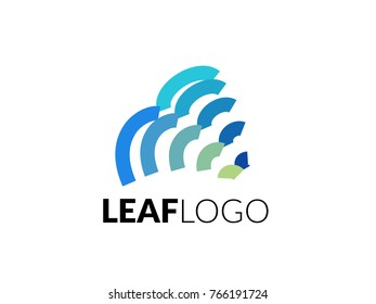 Leaf logo, suitable for hotel branding, inn, spa, or natural business. Vector and jpeg file ready.