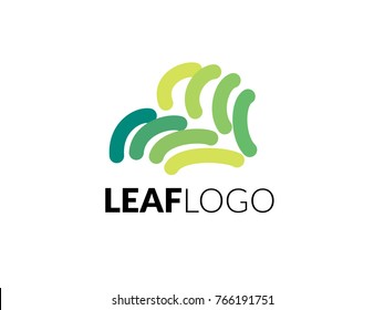 Leaf logo, suitable for hotel branding, inn, spa, or natural business. Vector and jpeg file ready.