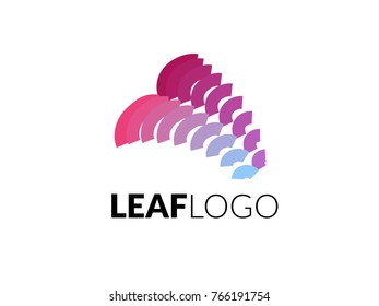 Leaf logo, suitable for hotel branding, inn, spa, or natural business. Vector and jpeg file ready.