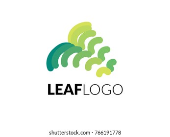 Leaf logo, suitable for hotel branding, inn, spa, or natural business. Vector and jpeg file ready.