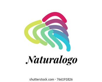 Leaf logo, suitable for hotel branding, inn, spa, or natural business. Vector and jpeg file ready.