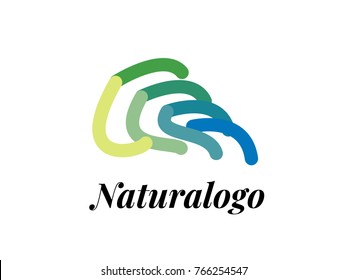 Leaf logo, suitable for hotel branding, inn, spa, or natural business. Vector and jpeg file ready.