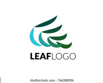 Leaf logo, suitable for hotel branding, inn, spa, or natural business. Vector and jpeg file ready.