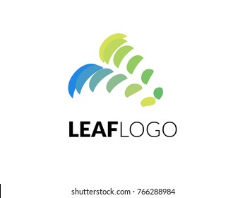 Leaf logo, suitable for hotel branding, inn, spa, or natural business. Vector and jpeg file ready.