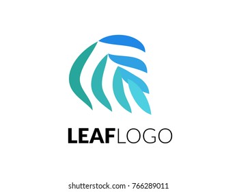 Leaf logo, suitable for hotel branding, inn, spa, or natural business. Vector and jpeg file ready.