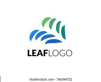 Leaf logo, suitable for hotel branding, inn, spa, or natural business. Vector and jpeg file ready.