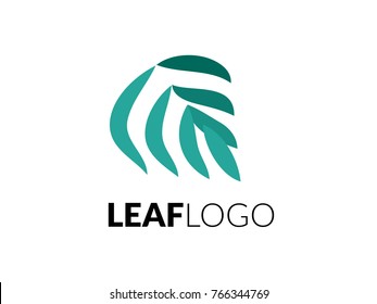 Leaf logo, suitable for hotel branding, inn, spa, or natural business. Vector and jpeg file ready.