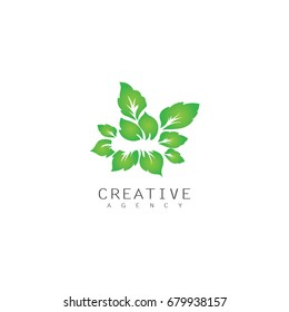 leaf logo symbol