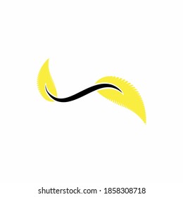 leaf logo symbol design vector