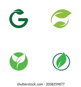 Leaf-Logo und Symbolbilder