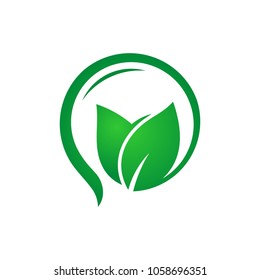 leaf logo template