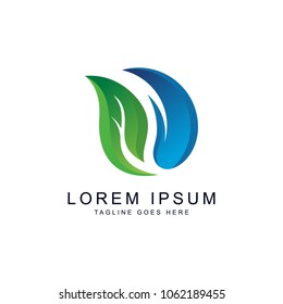 leaf logo template