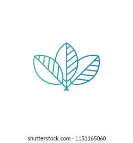 leaf logo template